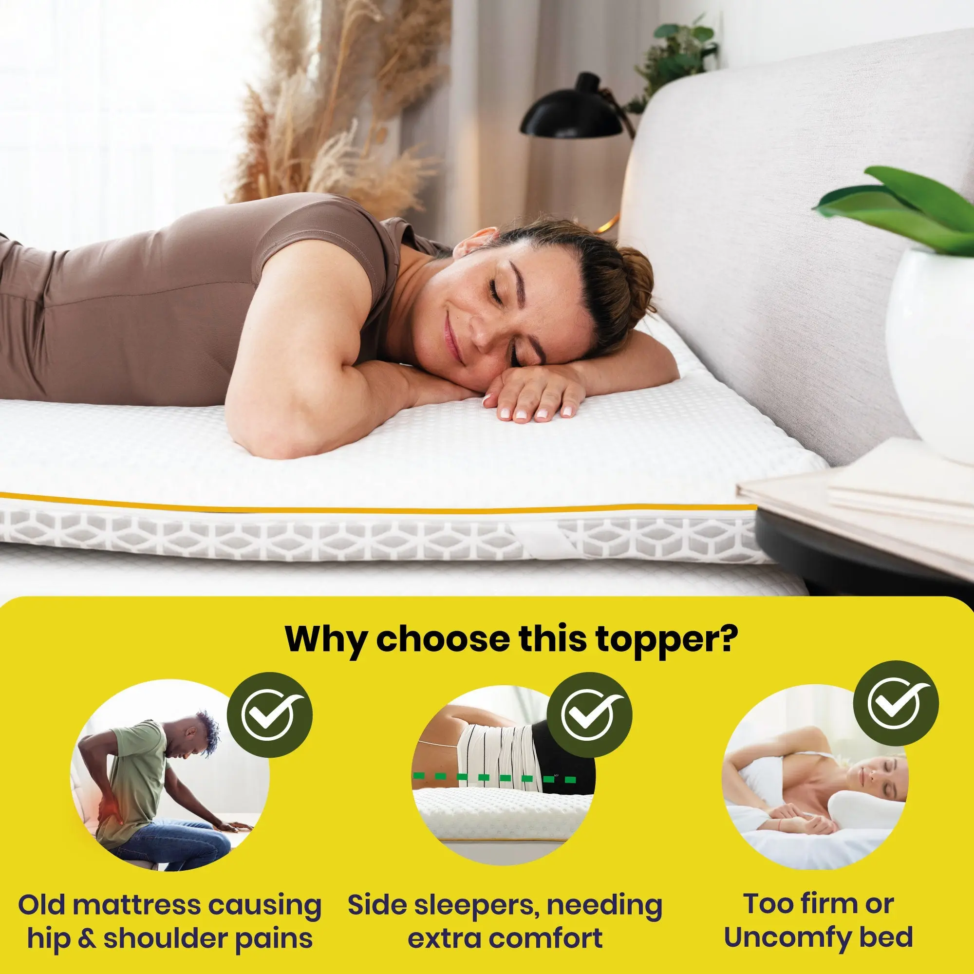 Brightr® Aurora Mattress topper Refurbished - Image 2