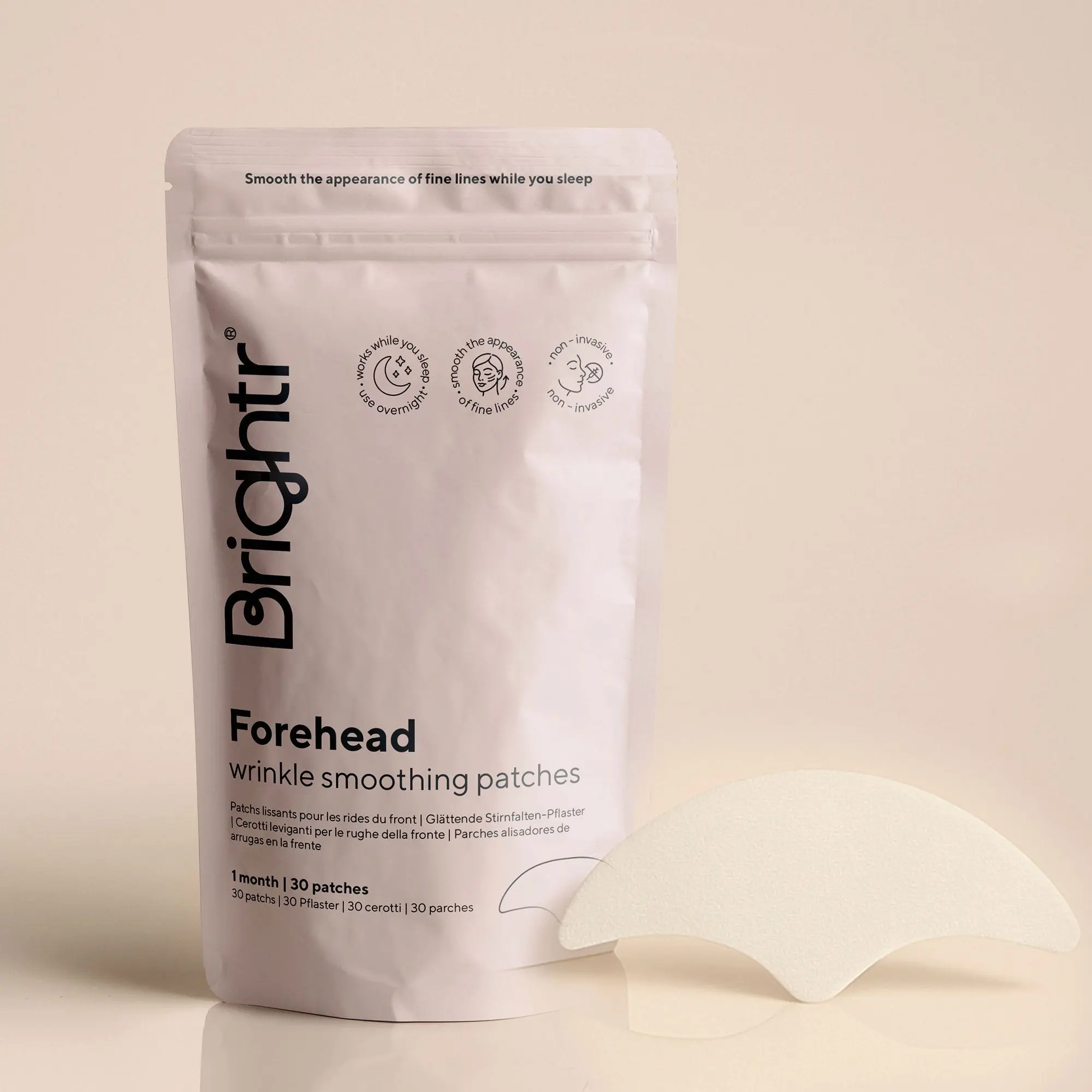Brightr® Forehead wrinkle smoothing patches - Image 2