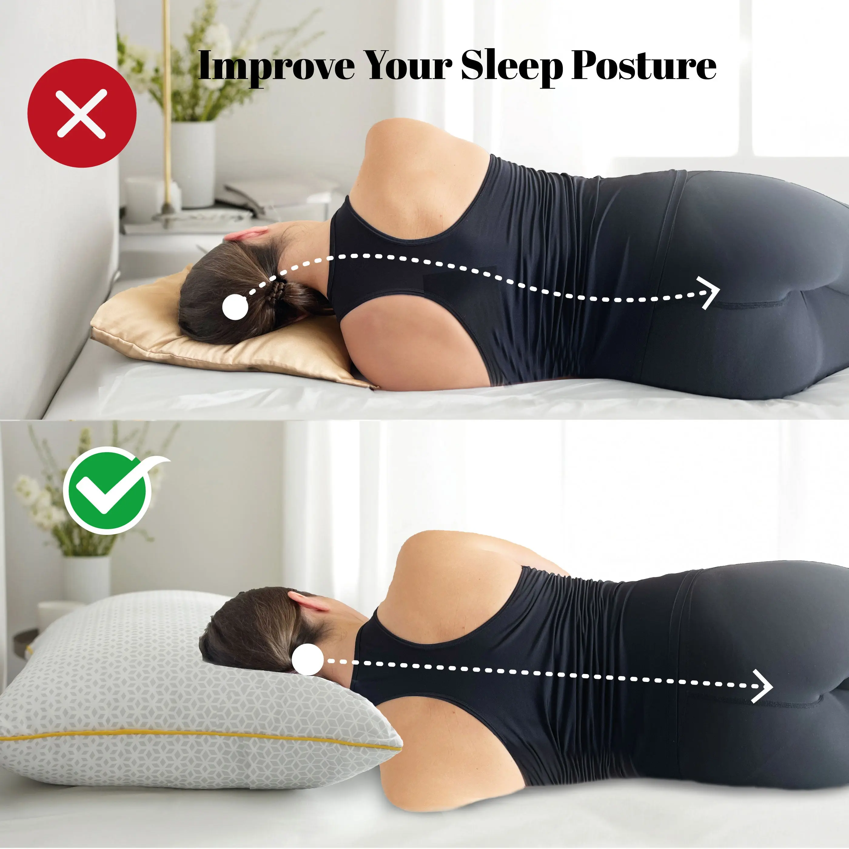Brightr® Stella Hybrid Neck Relief pillow - Image 7