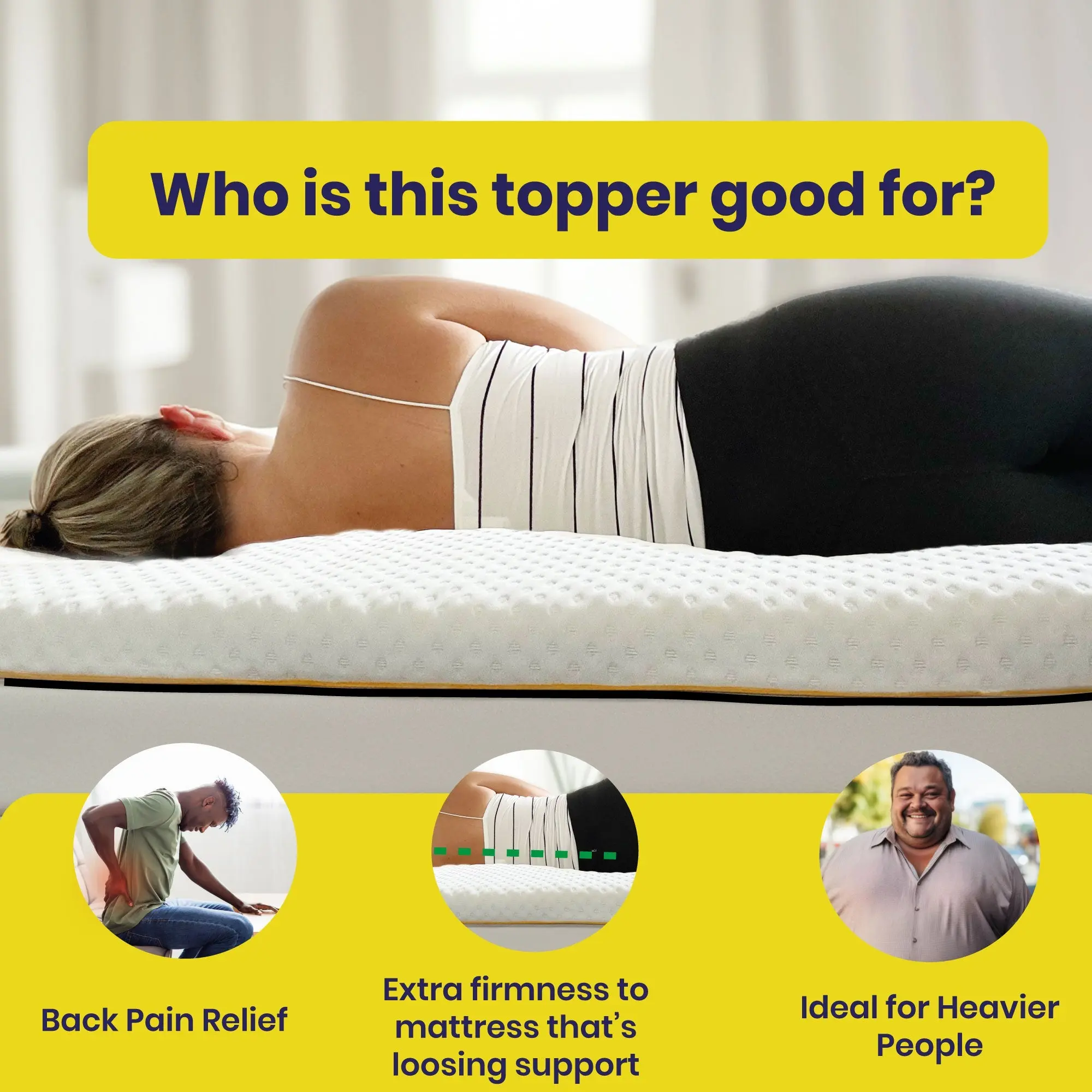 Brightr® Titan 2 in 1 Mattress Topper - Image 6