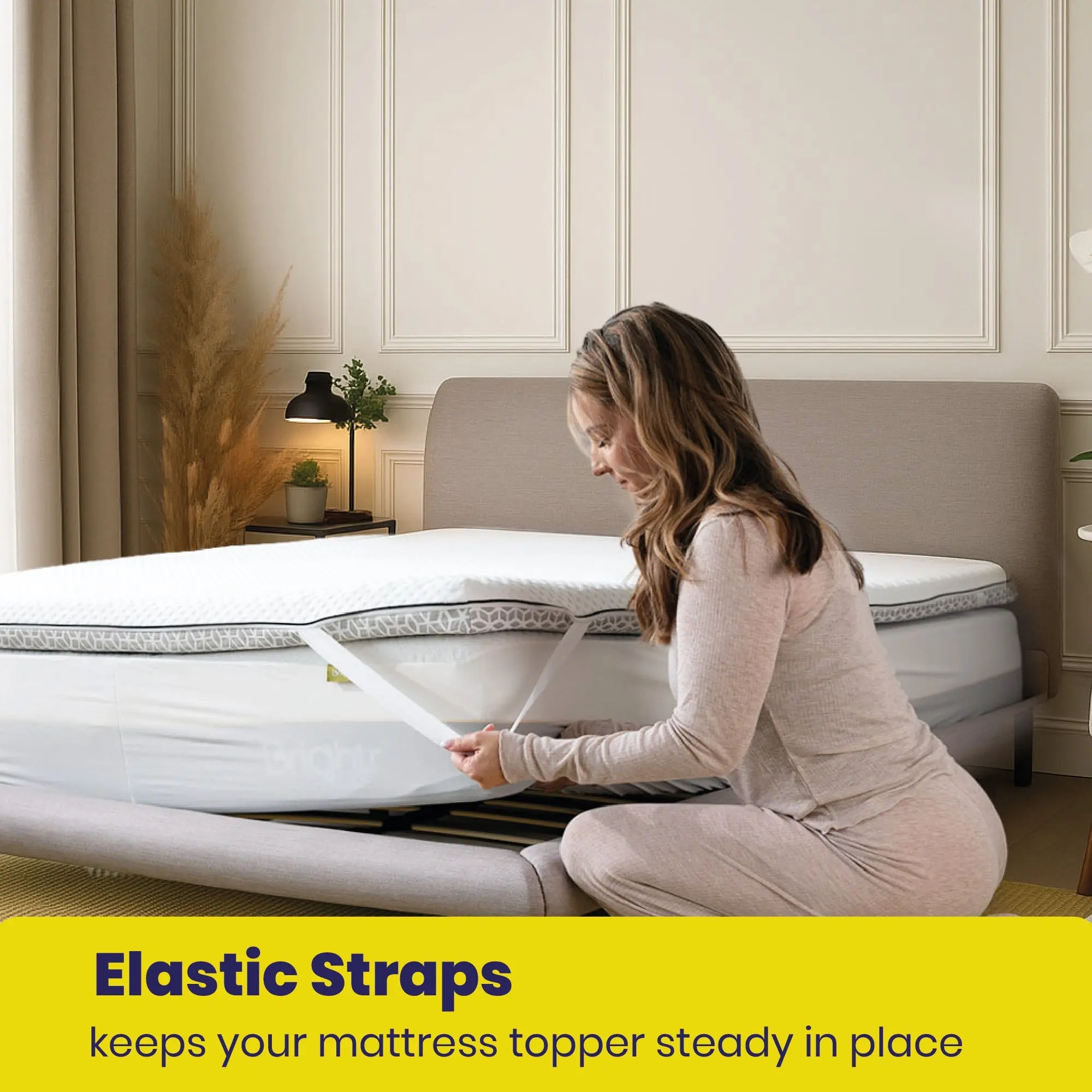 Brightr® Titan Deluxe 2 in 1 Mattress Topper - Firm/Extra Firm - Image 10