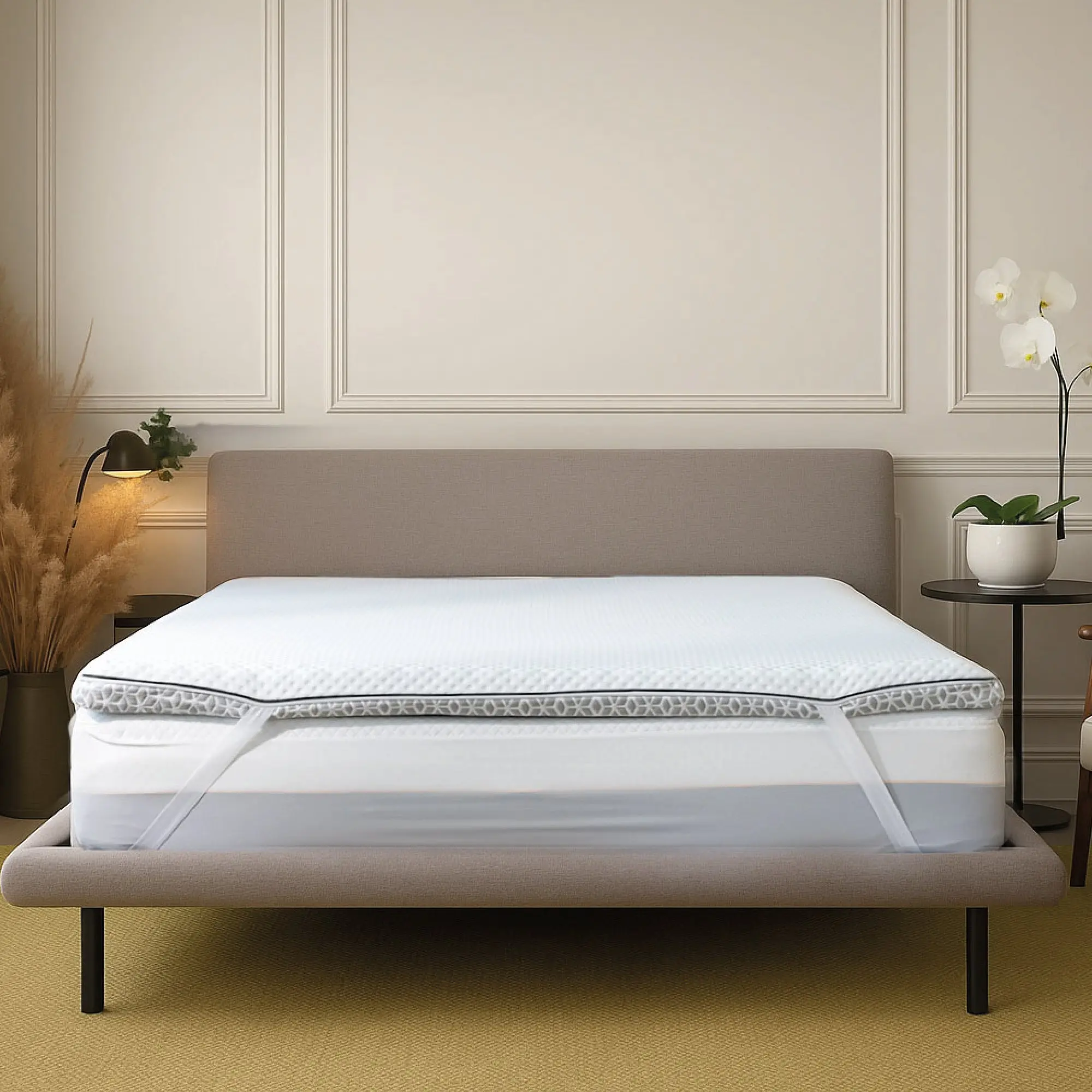 Brightr® Titan Deluxe 2 in 1 Mattress Topper - Firm/Extra Firm - Image 2