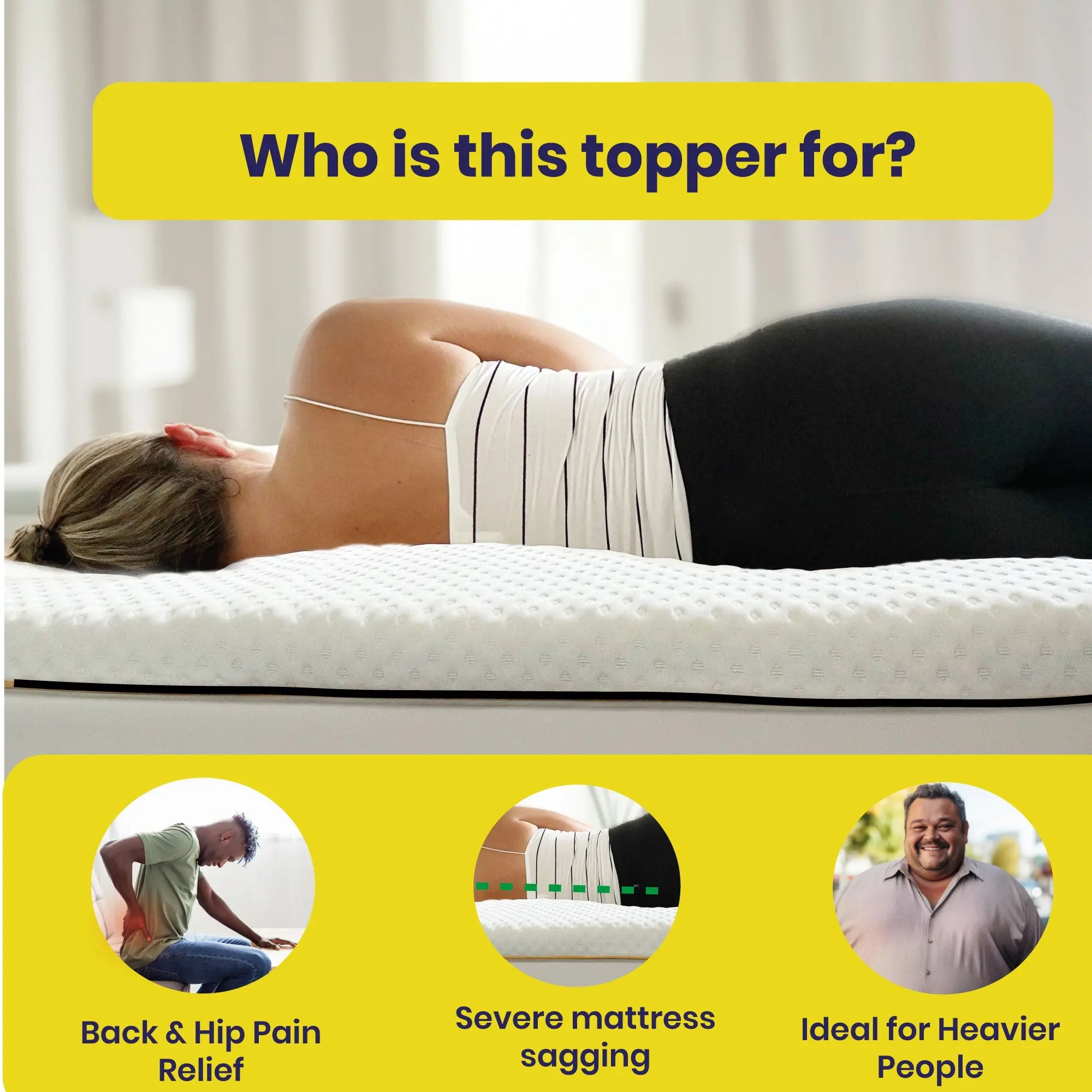 Brightr® Titan Deluxe Mattress Topper Refurbished - Image 7