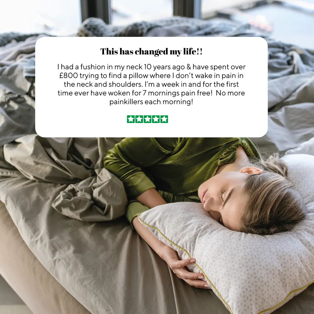 Brightr Stella The Best Pillow for Neck & Shoulder Pains - Image 6
