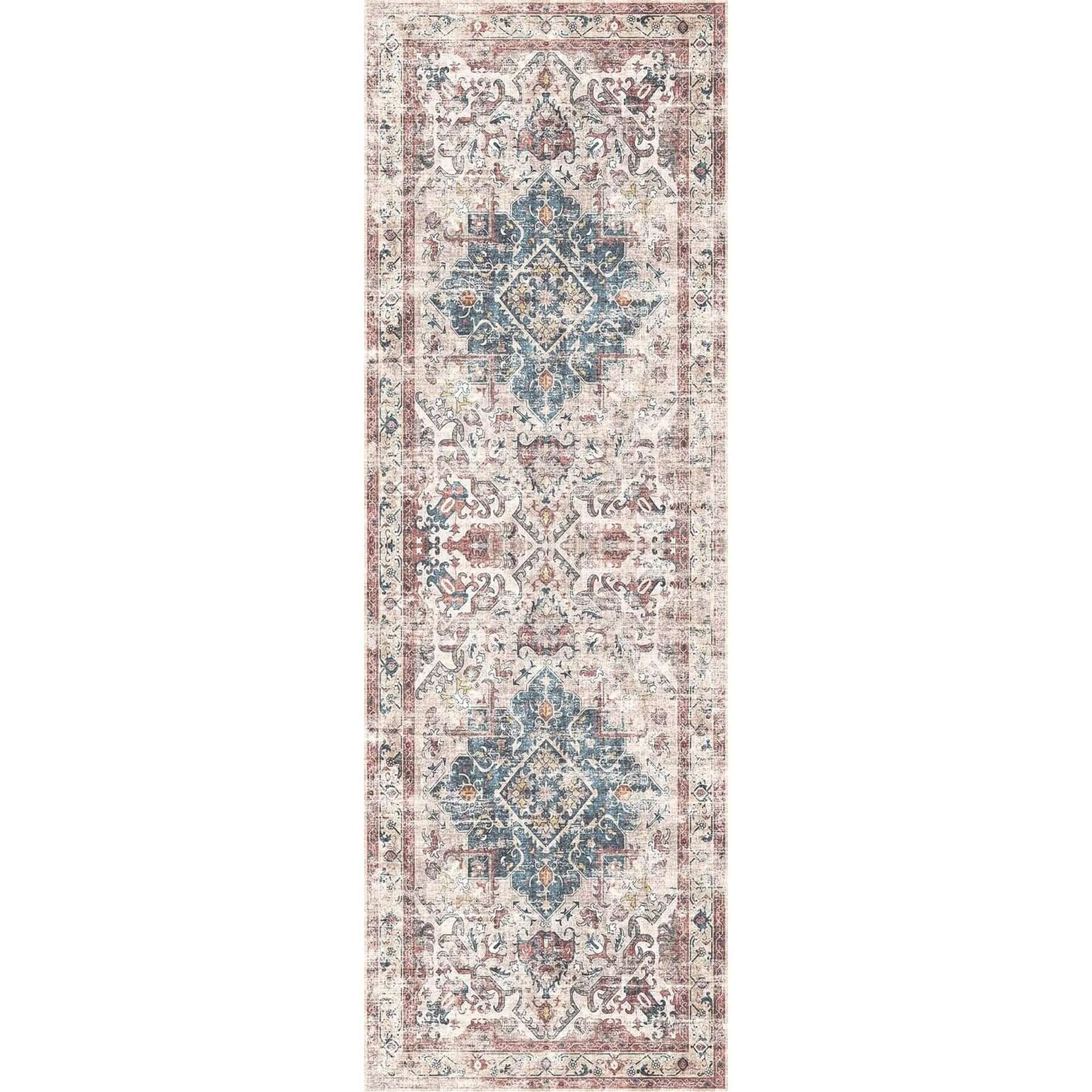 Buram Vintage Washable Rug - Image 3