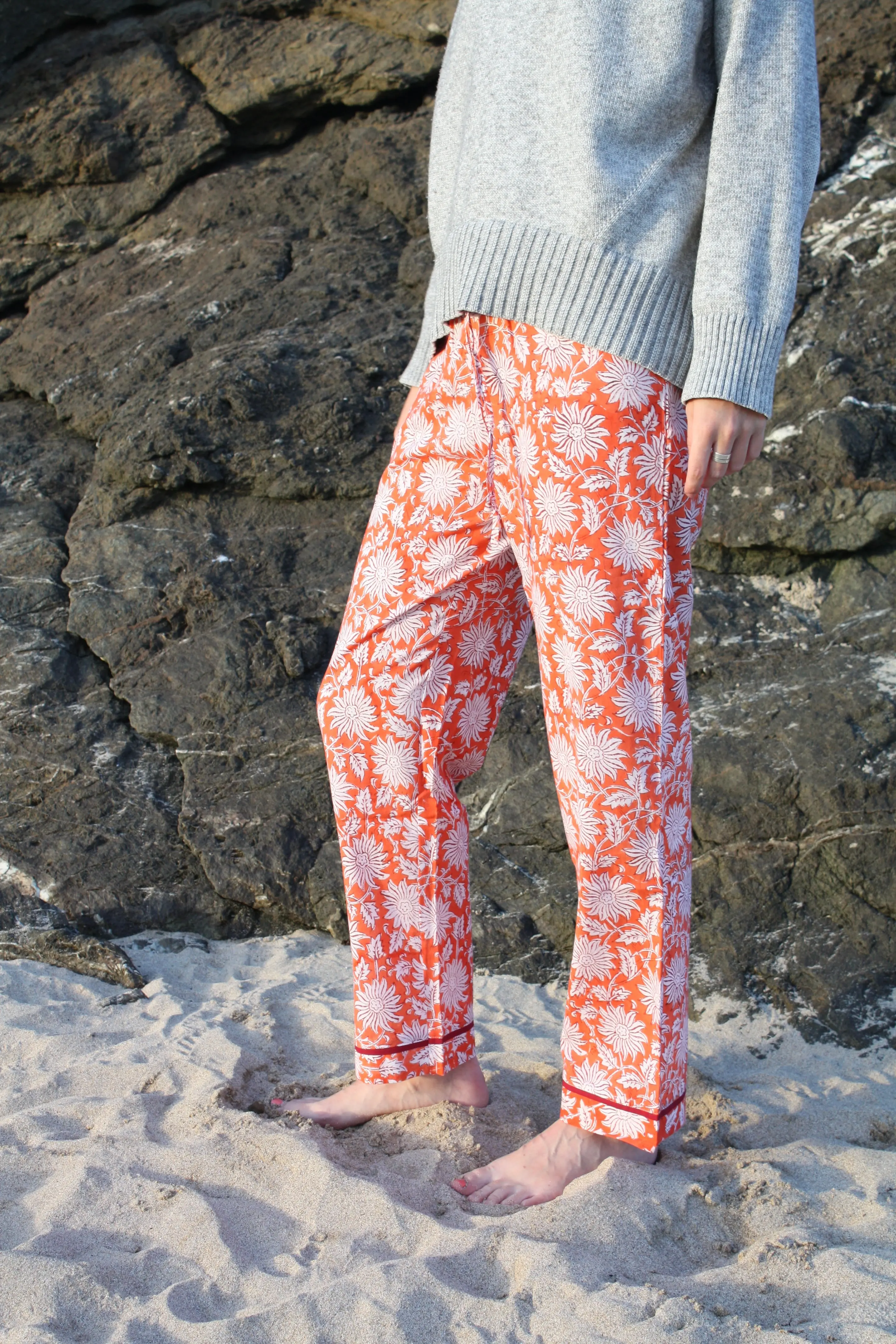 Burnt Amber Trousers - Image 3