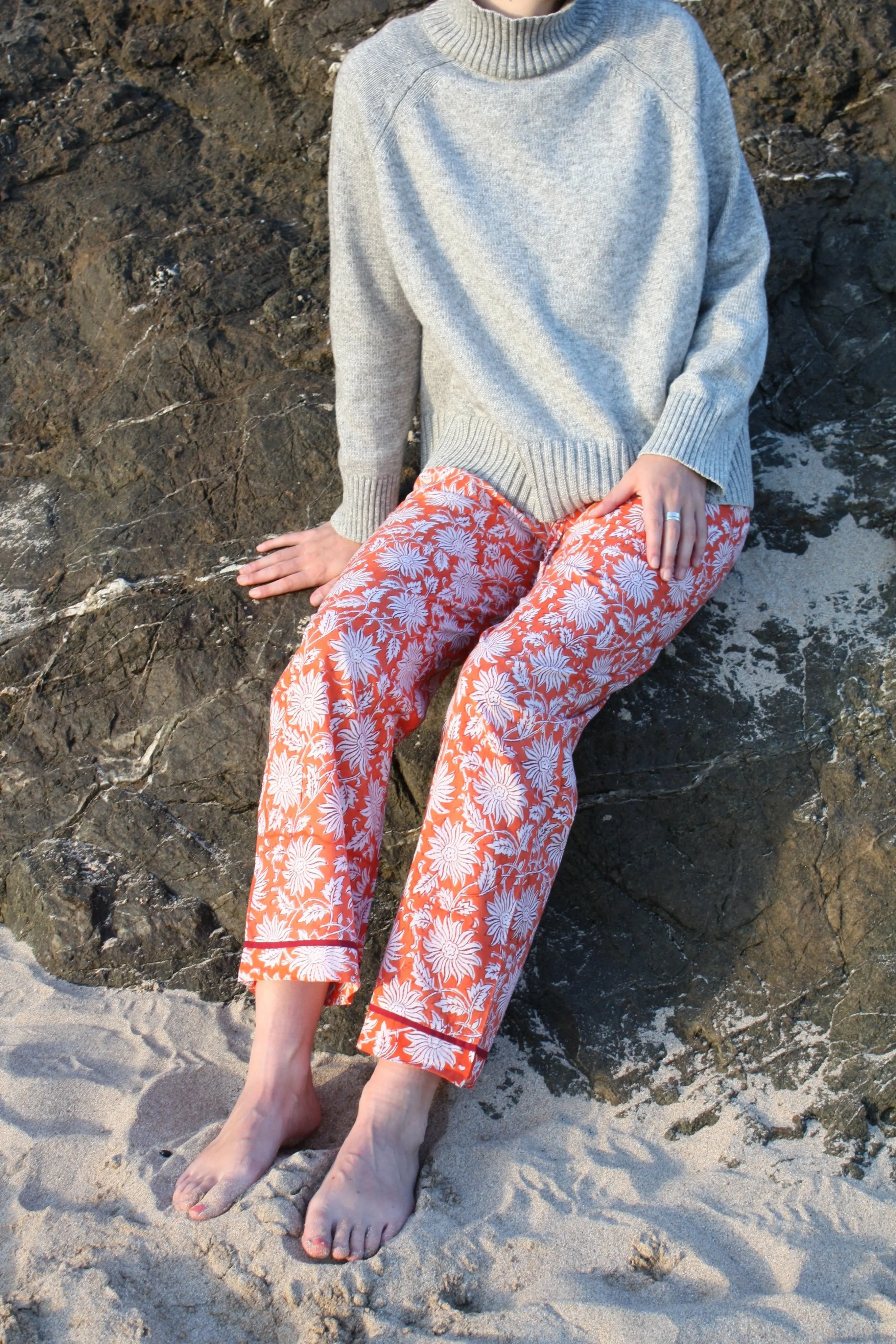 Burnt Amber Trousers - Image 4