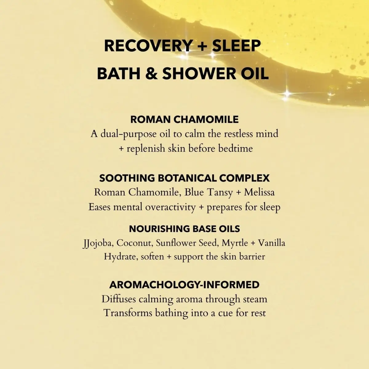 Calming Bath & Shower Oil with Roman Chamomile – Sleep & Stress Relief - Image 4