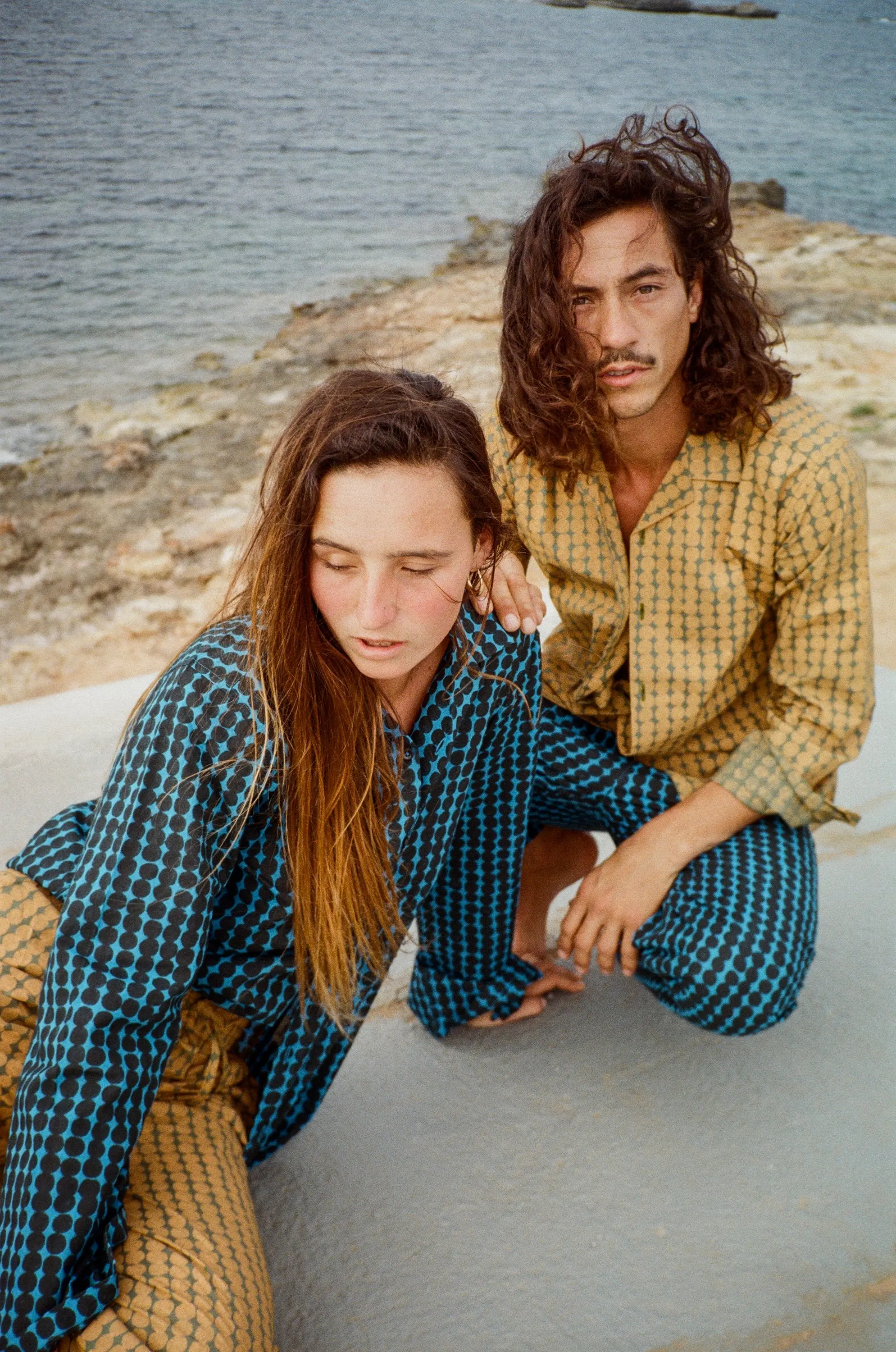Can Zen (Blue) Unisex Cotton Pyjama Trouser / Pyjama Trouser Set - Image 5