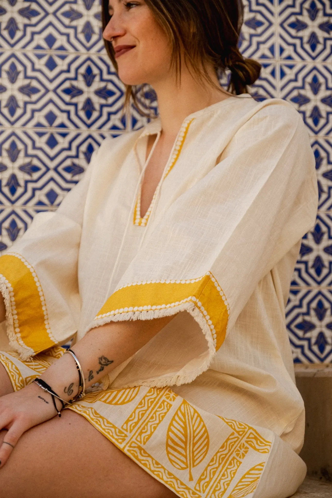 Cara Petal print Tunic - Image 4