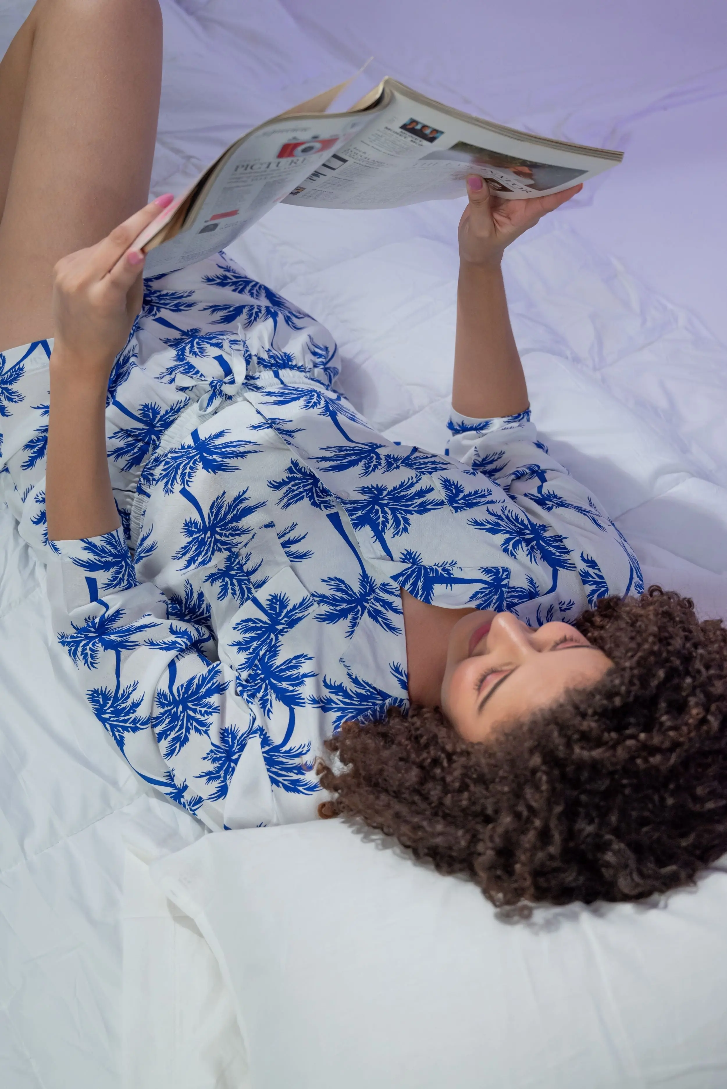 Caribbean Delight Women's Pyjama Short Set - Image 2
