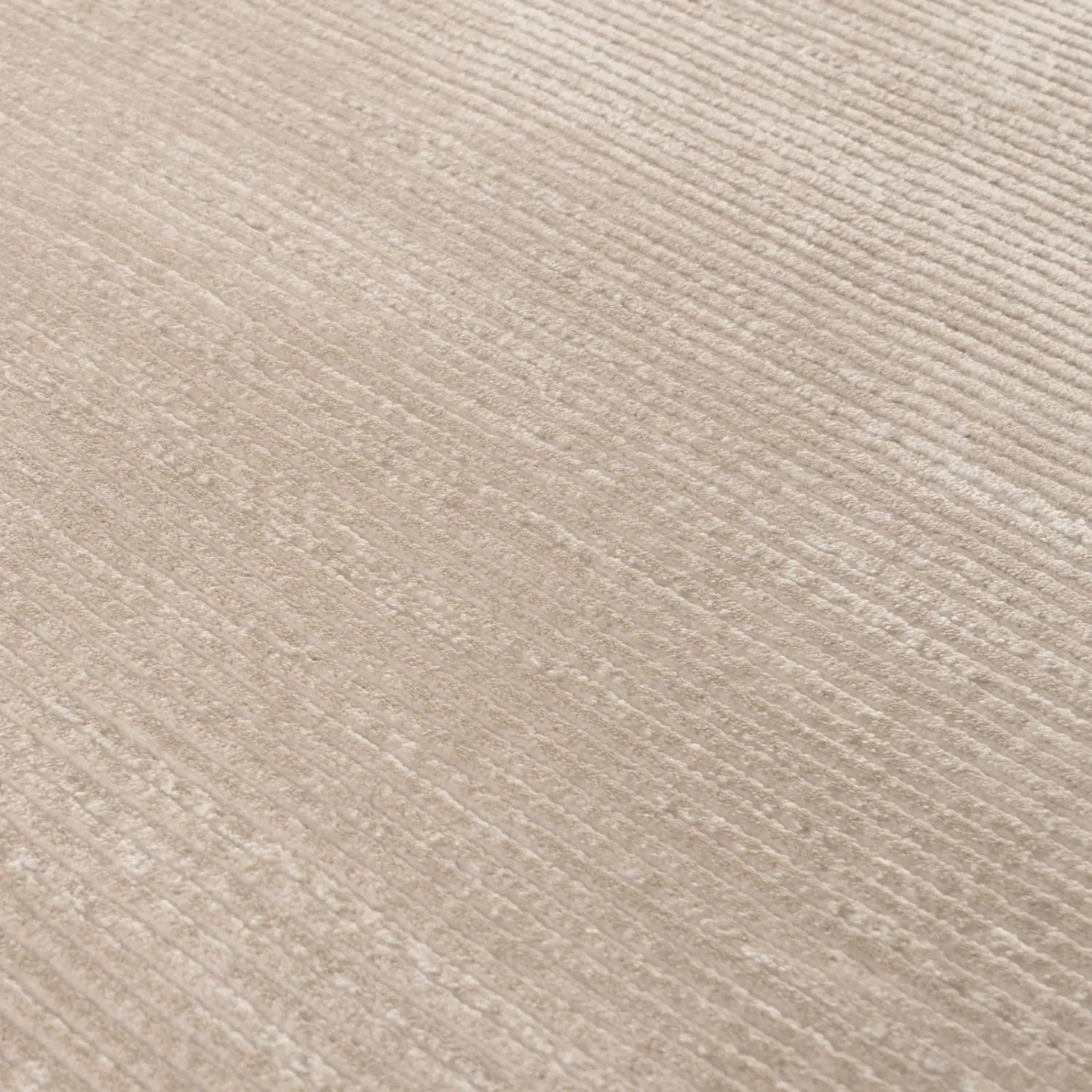 Carmel Beige-Cream Striped Rug | 6020 - Image 2