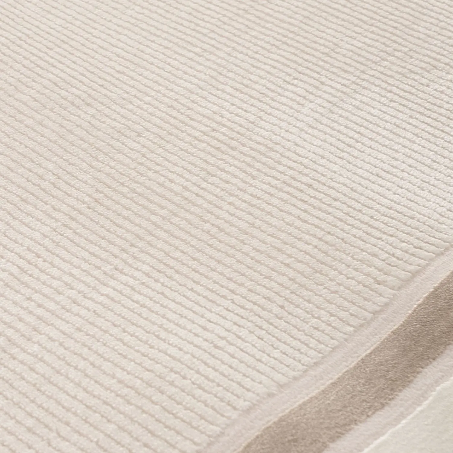 Carmel Cream-Beige Bordered Rug | 6060 - Image 2