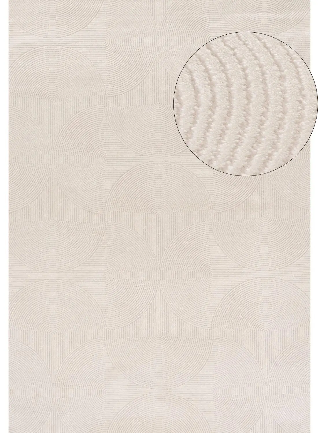 Carmel Cream Geometric Rug | 6070