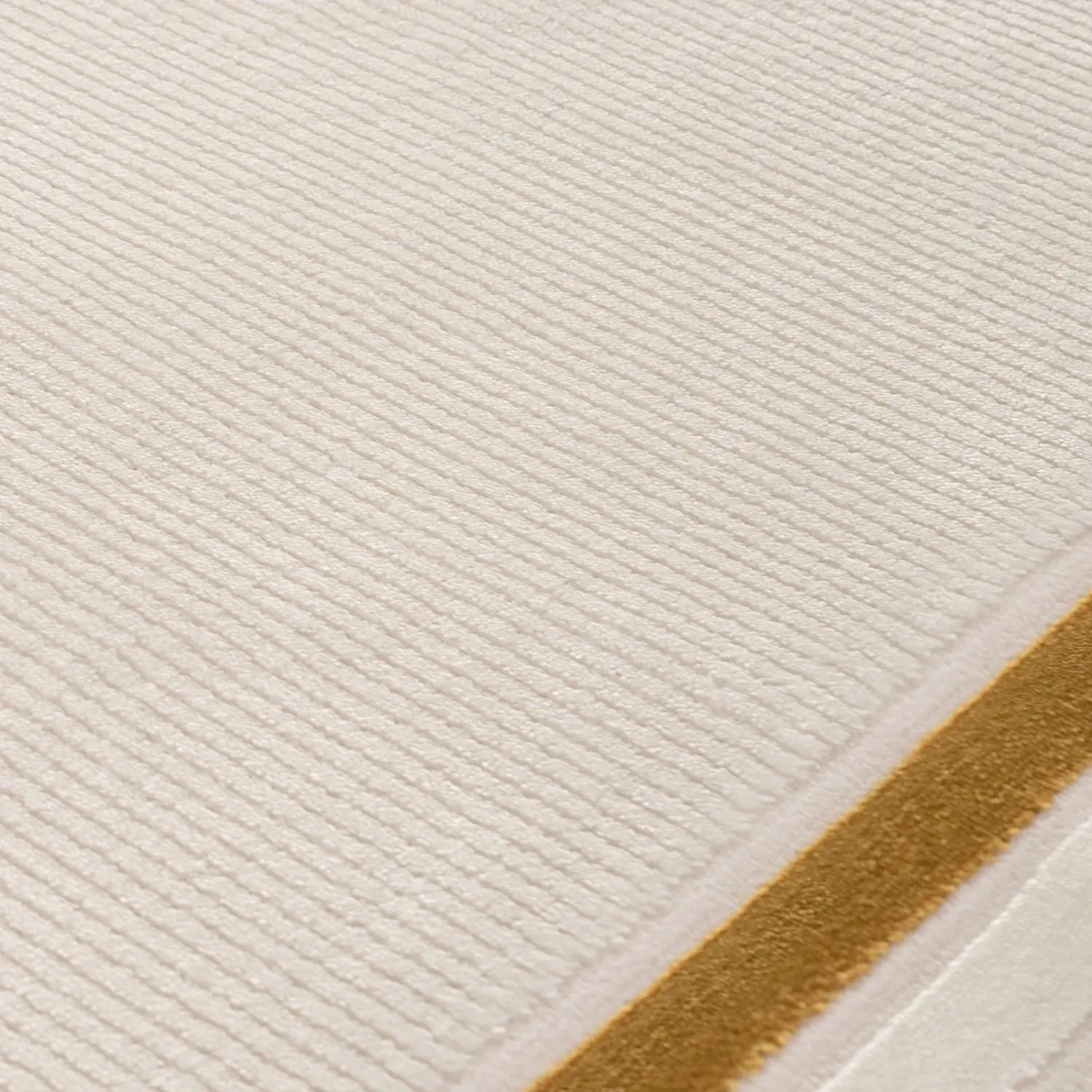 Carmel Cream-Gold Bordered Rug | 6060 - Image 2