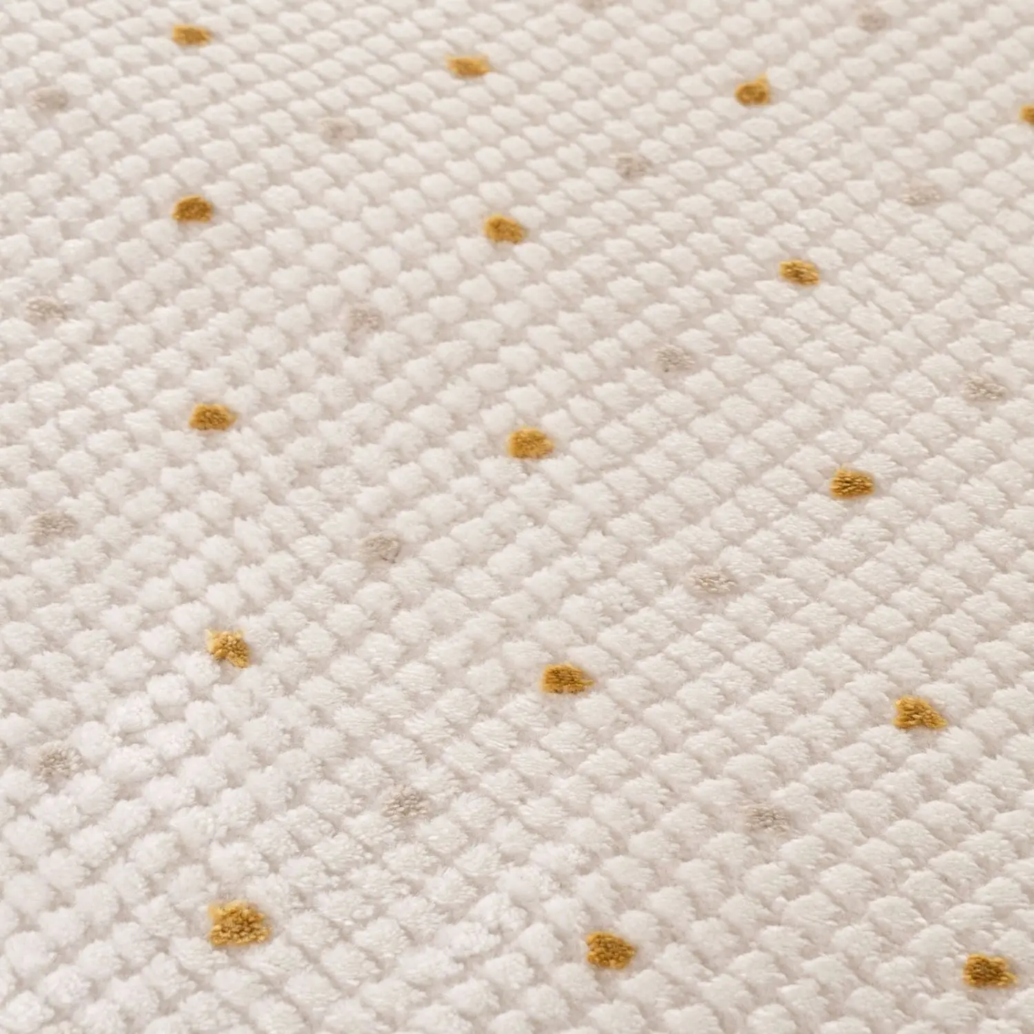 Carmel Cream-Gold Dots Rug | 6080 - Image 2