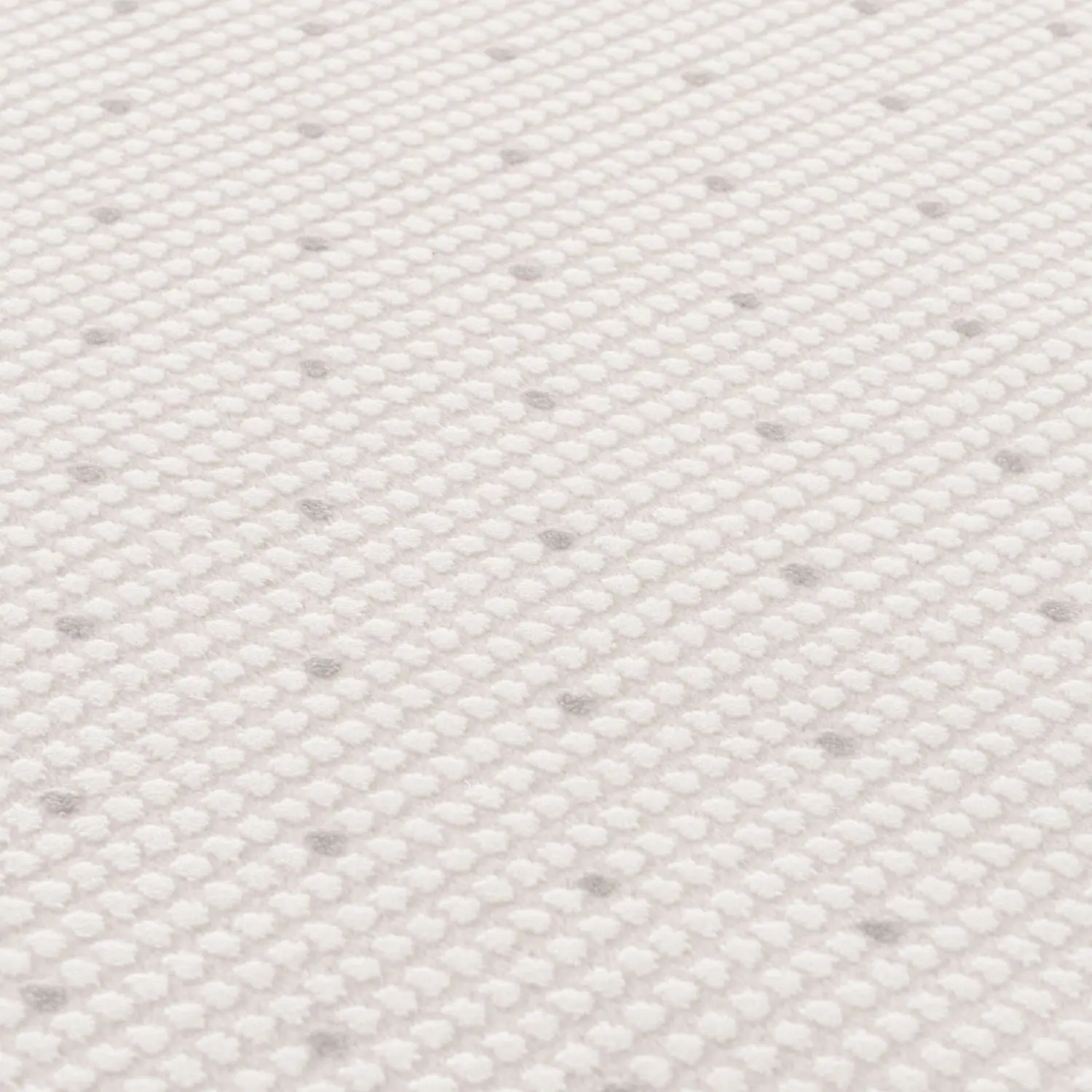 Carmel Cream-Grey Dots Rug | 6080 - Image 2