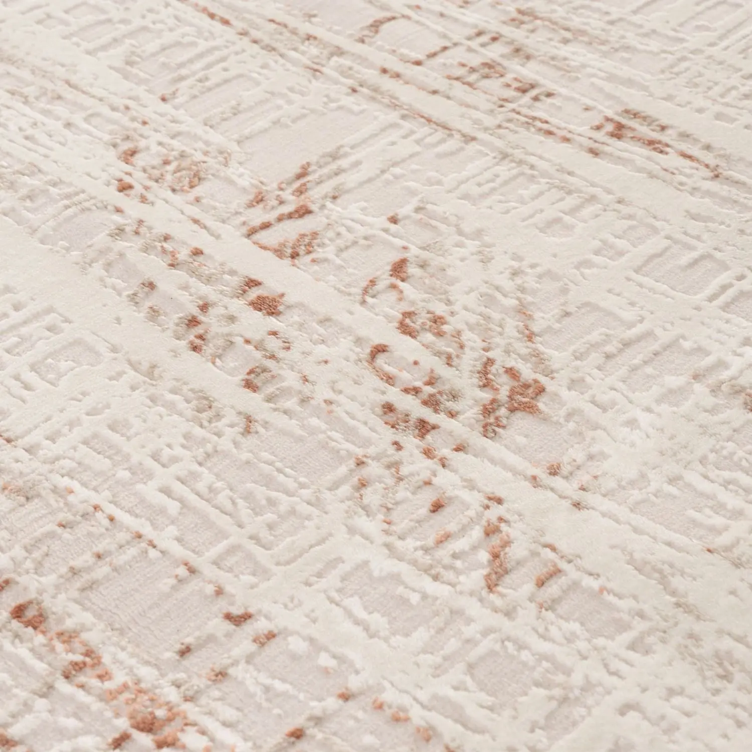 Carmel Cream-Terra Abstract Rug | 6030 - Image 2