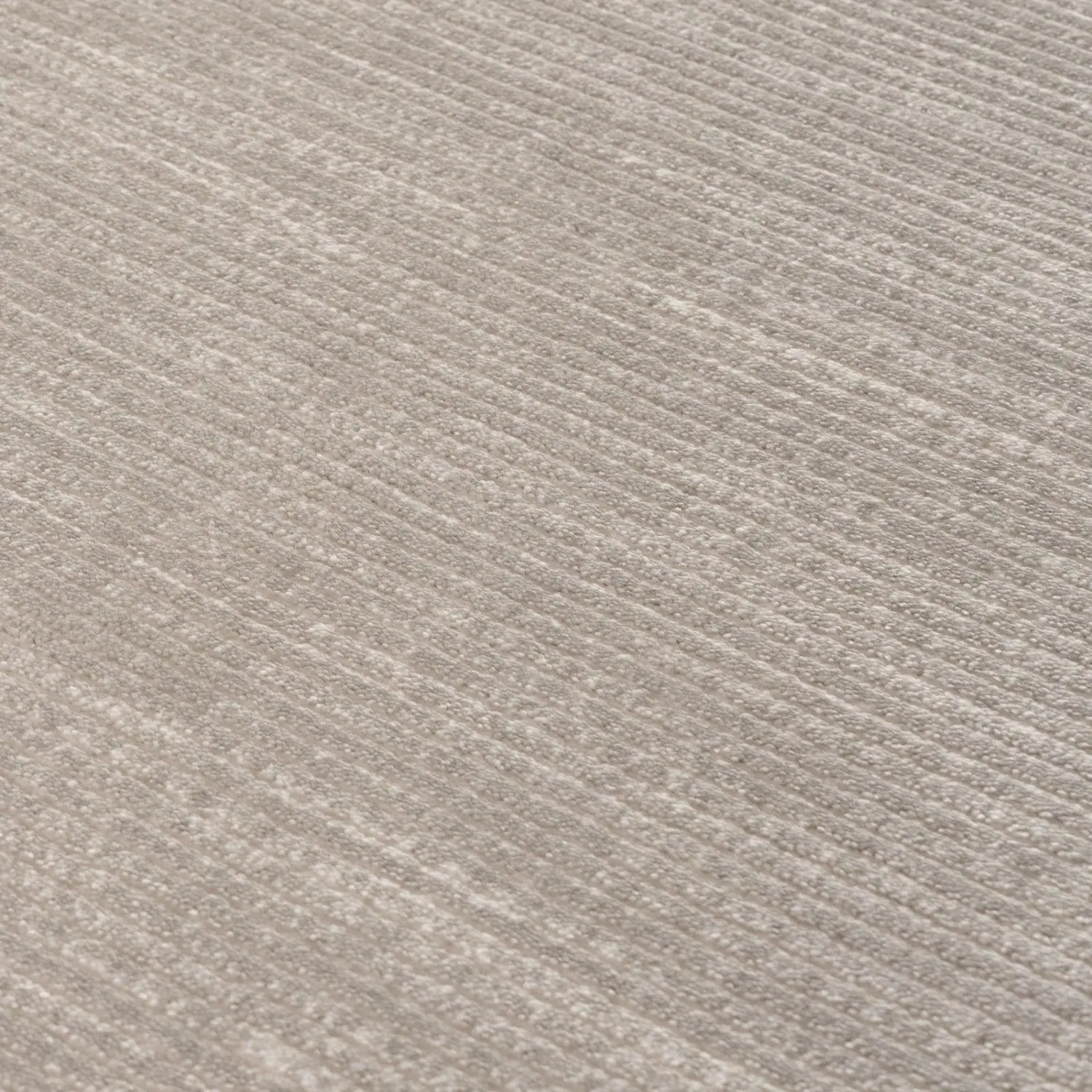 Carmel Grey-Cream Striped Rug | 6020 - Image 2