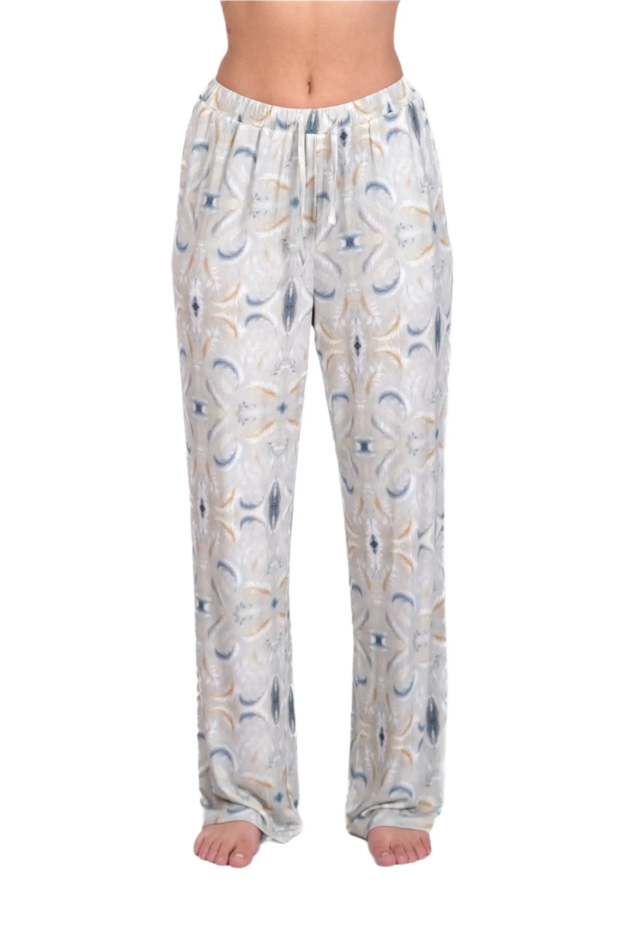 Celestial Serenity Women's Bamboo Pyjama Trouser Set - Image 5