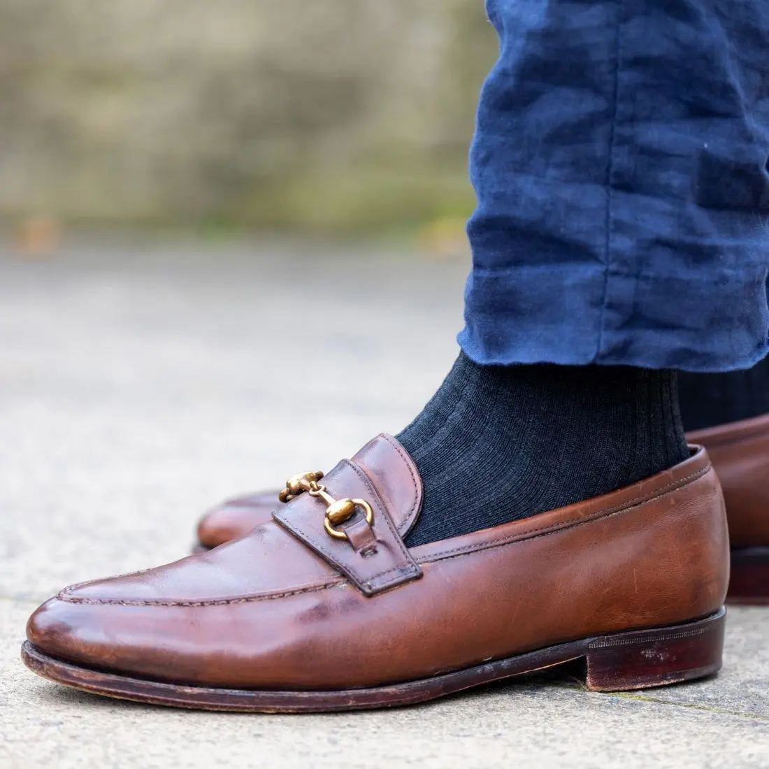 Charcoal Grey Bamboo Socks - Image 2