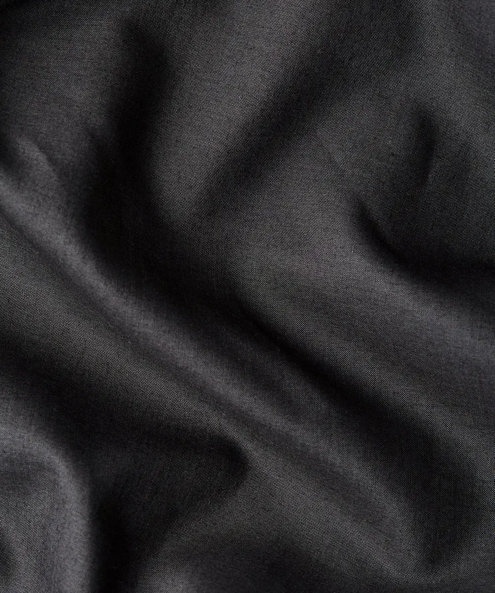 Charcoal Tencel Cotton Fitted Sheet - Image 2
