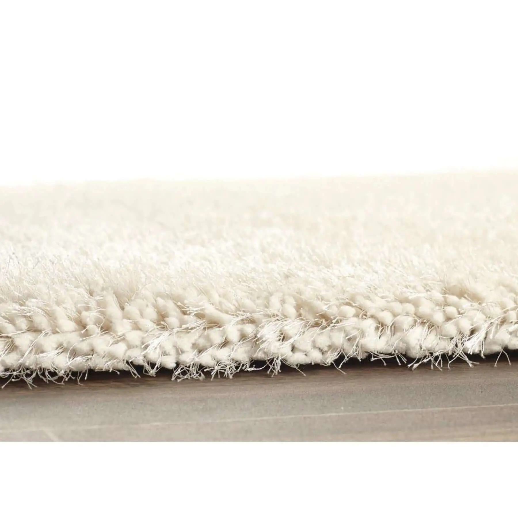 Chicago Cream Shaggy Rug - Image 4