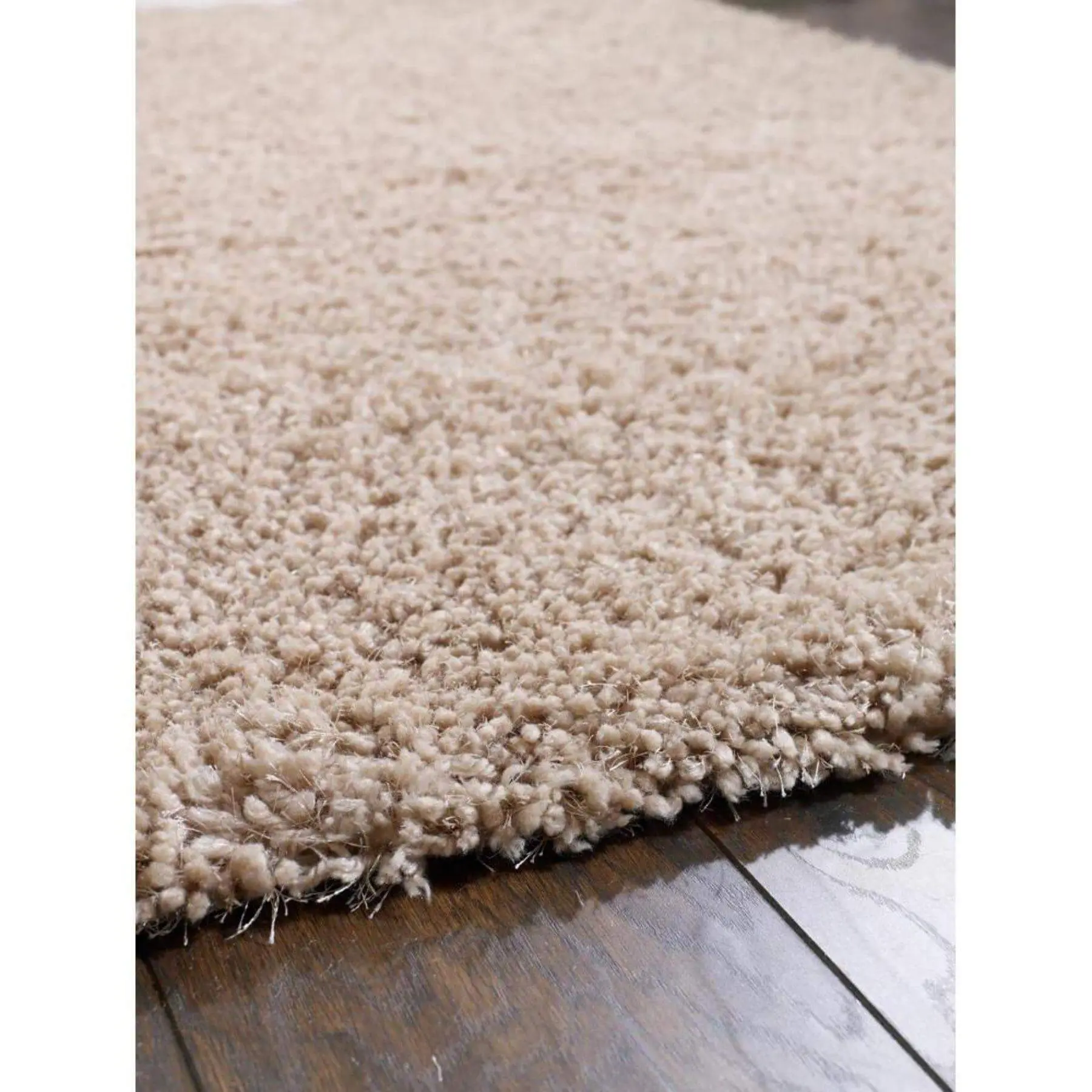 Chicago Latte Shaggy Rug - Image 2