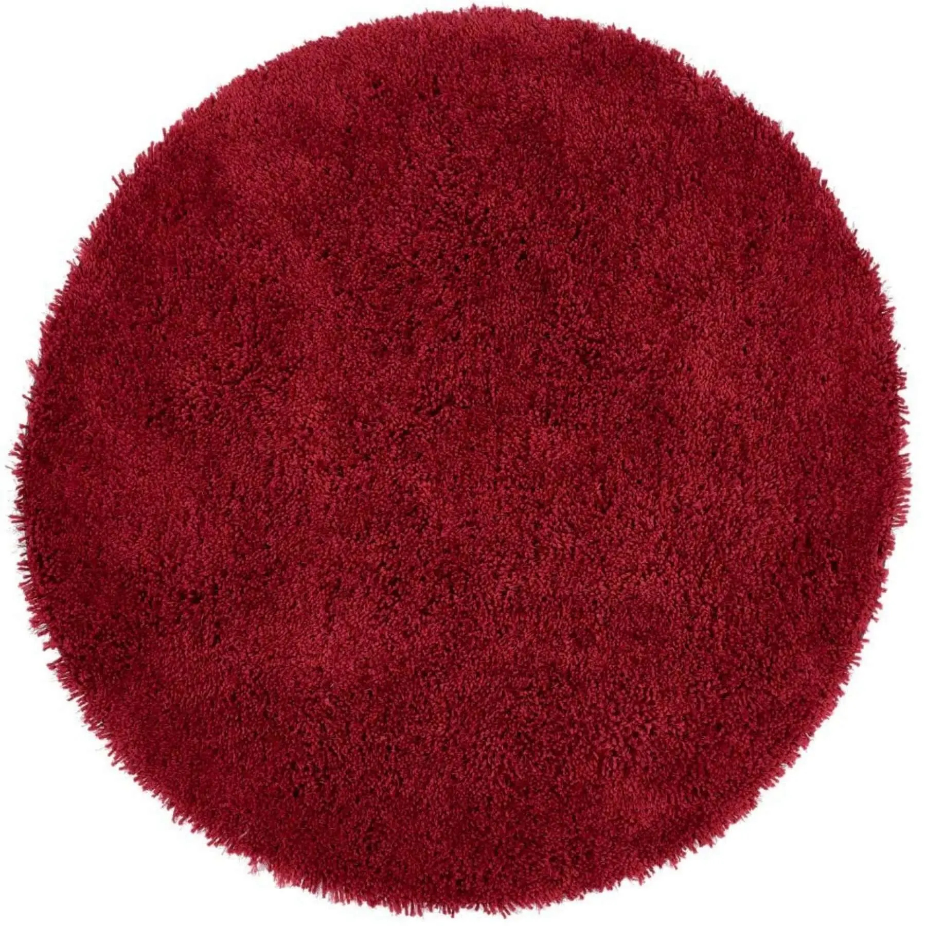 Chicago Red Shaggy Rug - Image 3
