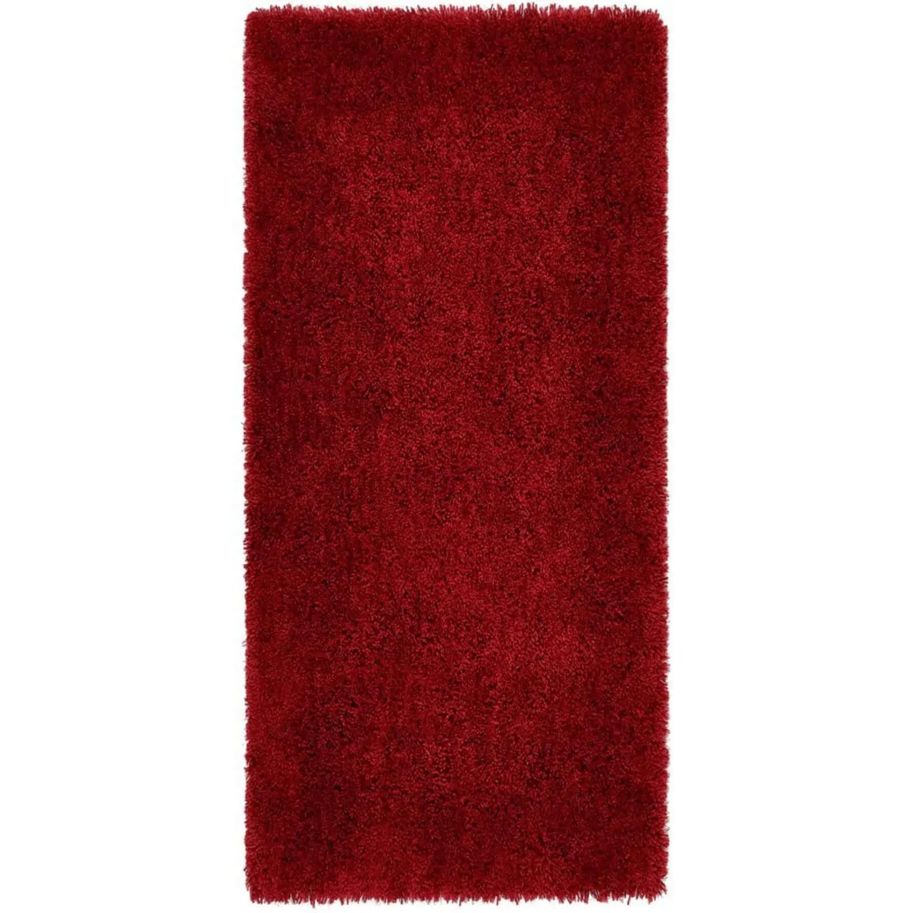 Chicago Red Shaggy Rug - Image 4