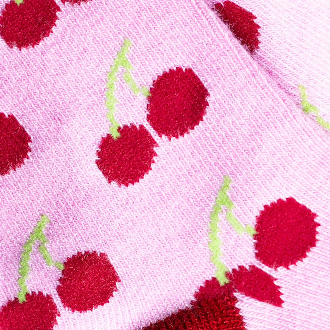 Children's Cherry Bamboo Socks - Image 5