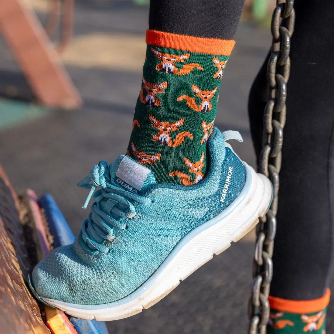 Children's Fox Bamboo Socks - Image 2