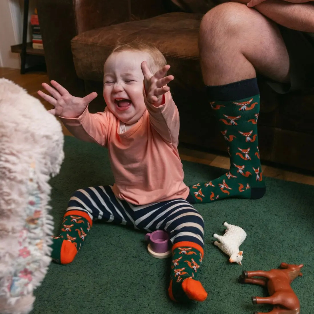 Children's Fox Bamboo Socks - Image 3