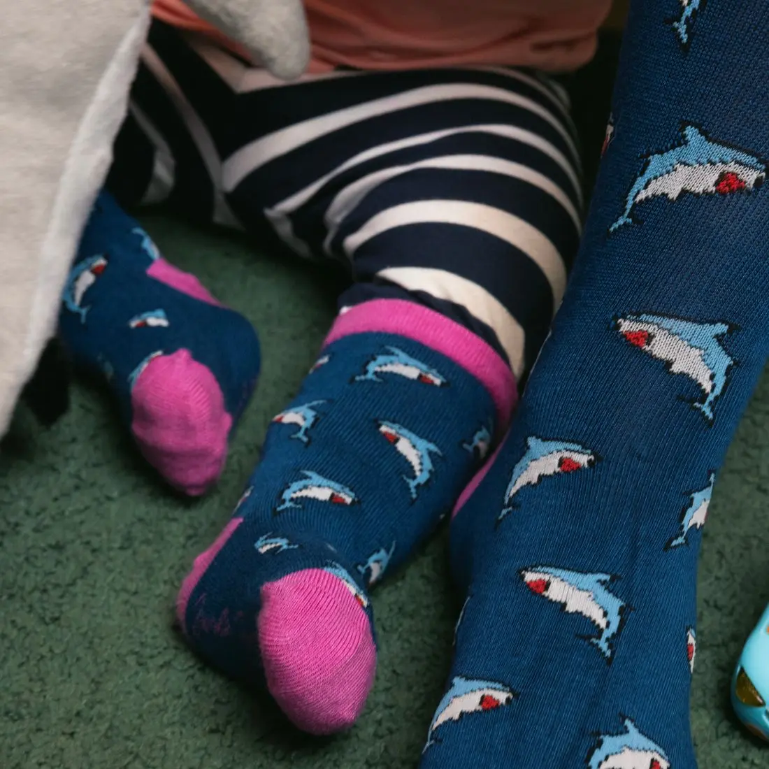 Children's Shark Bamboo Socks - Image 4