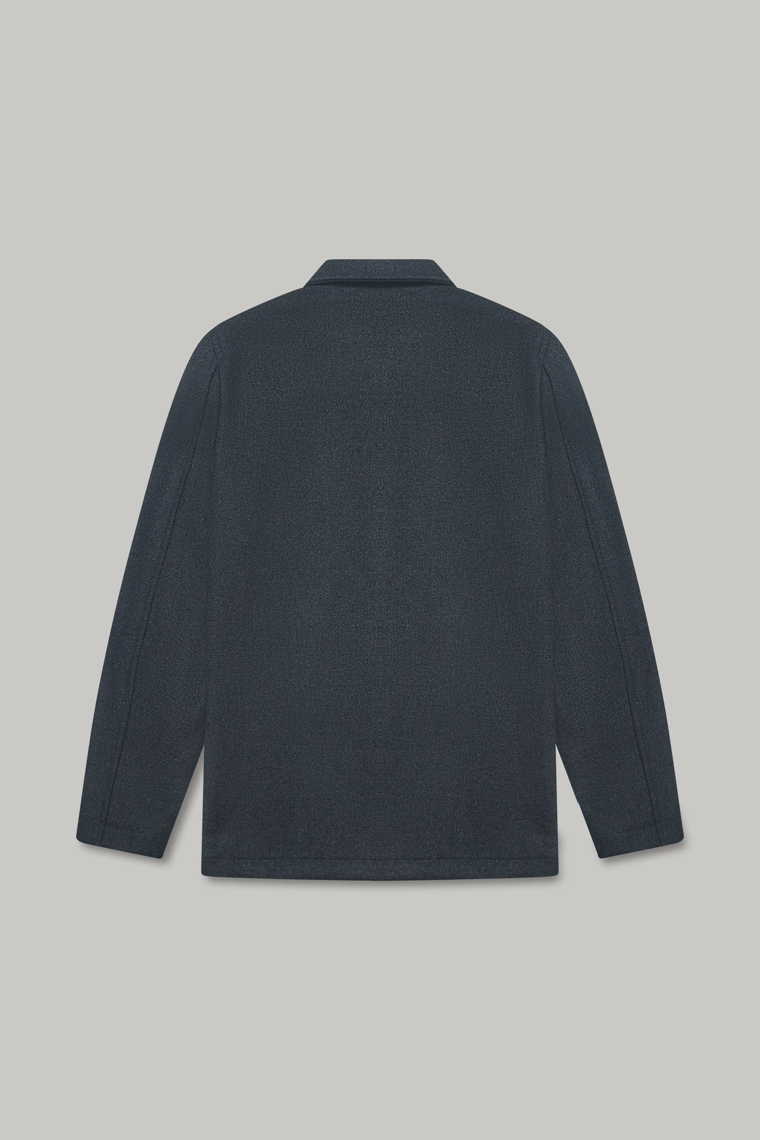 Chiltern Shacket Sleeve Lining - Birbo Twill Grey - Image 5