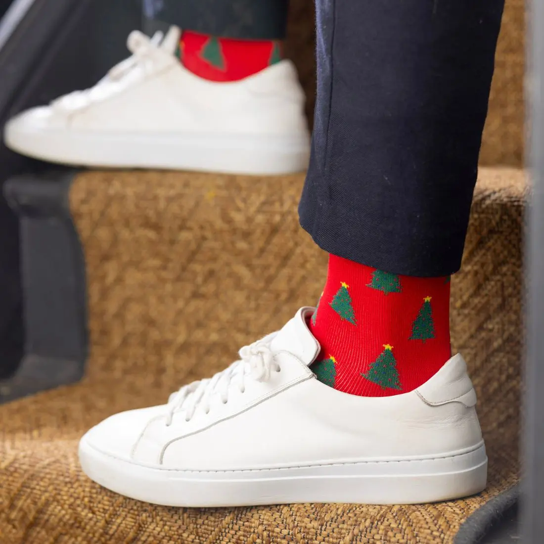Christmas Tree Bamboo Socks - Image 3
