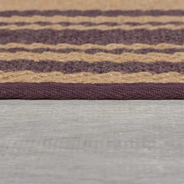 Churchgate Drayton Striped Jute Rug - Image 8