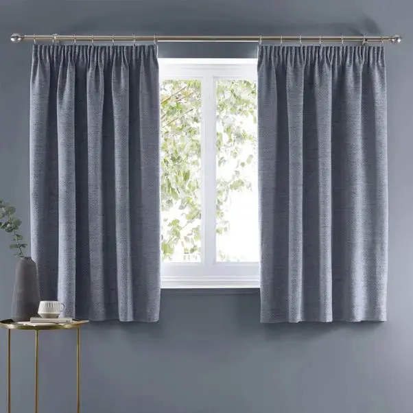 Churchgate Swithland Herringbone Pencil Pleat Curtains - Image 5