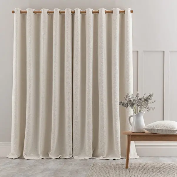 Churchgate Woodhouse Boucle Eyelet Curtains - Image 4