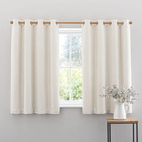 Churchgate Woodhouse Boucle Eyelet Curtains - Image 5