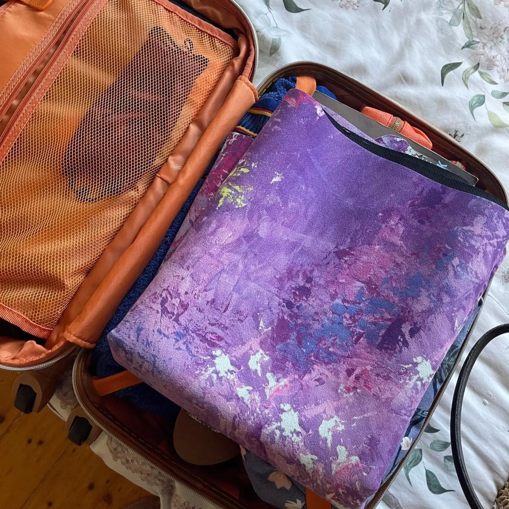 Circe Purple Travel Yoga Mat - Image 10