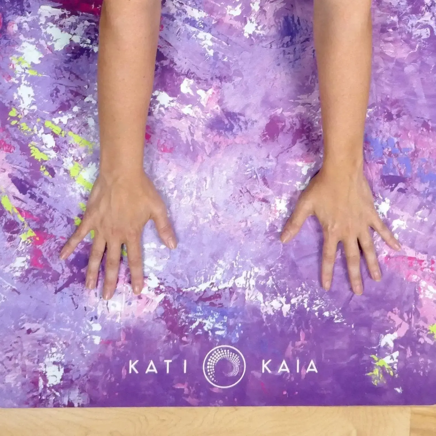 Circe Purple Travel Yoga Mat - Image 6