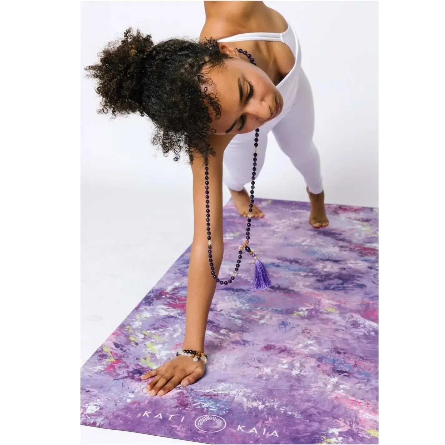 Circe Purple Travel Yoga Mat - Image 7