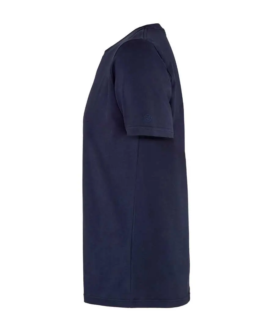 Classic Navy Mens Pyjama T-Shirt - Image 3