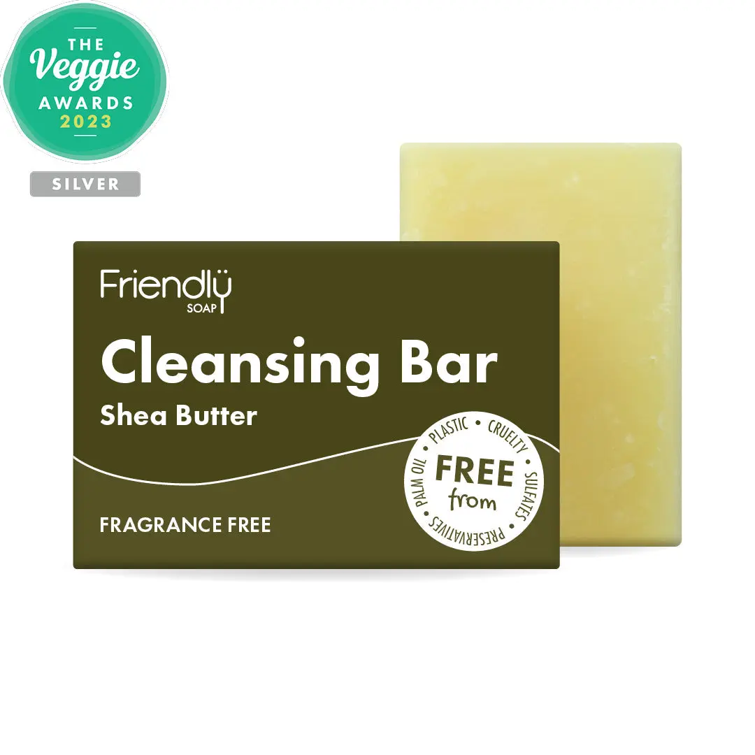 Cleansing Bar - Shea Butter - Fragrance-free - Image 4