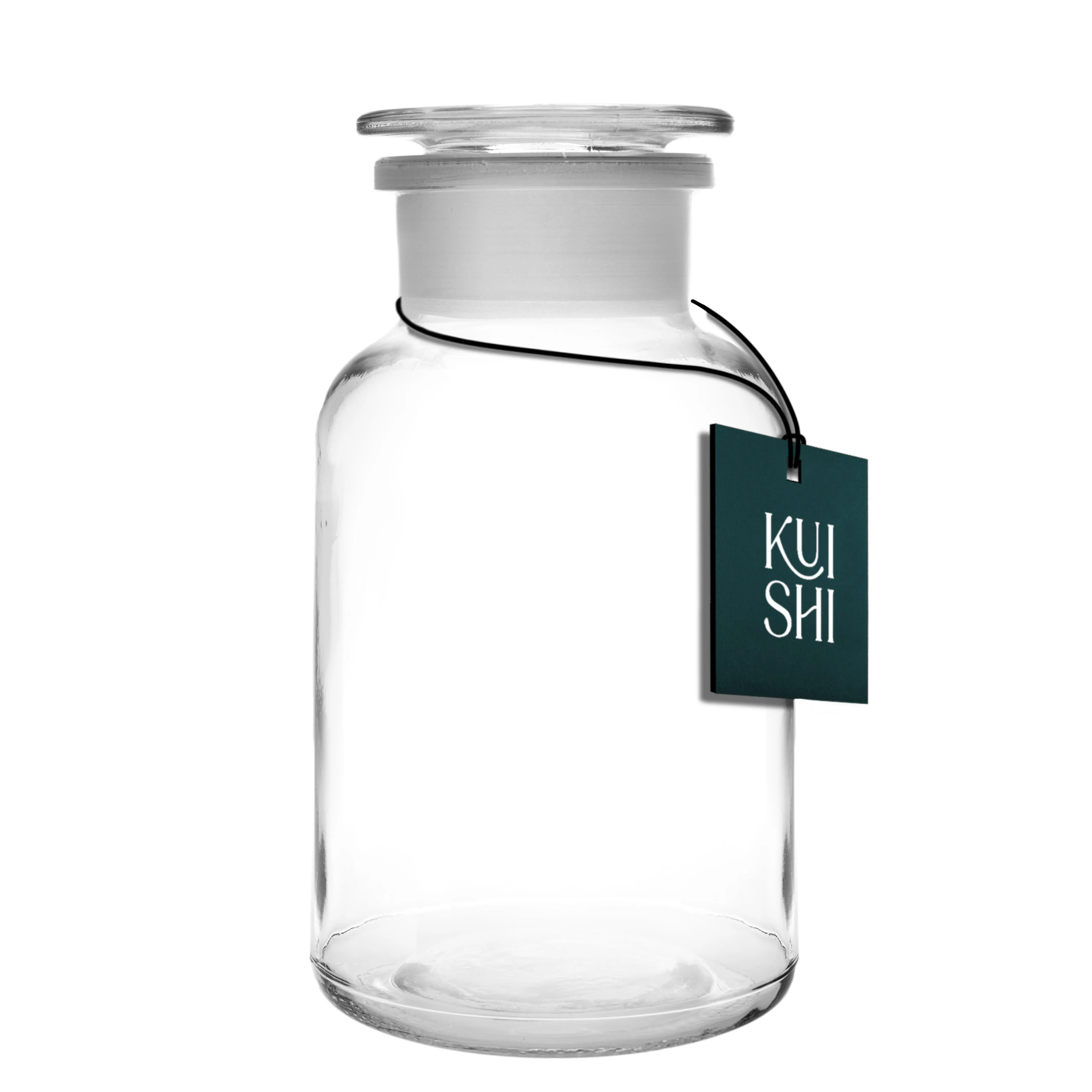 Clear Glass Apothecary Jars - Image 2