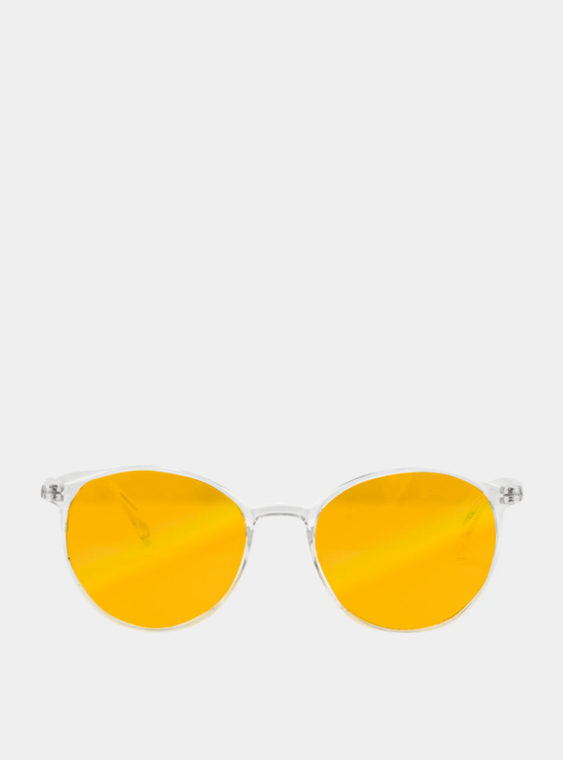 Clear White Carson Amber Anti blue light glasses for Men & Women
