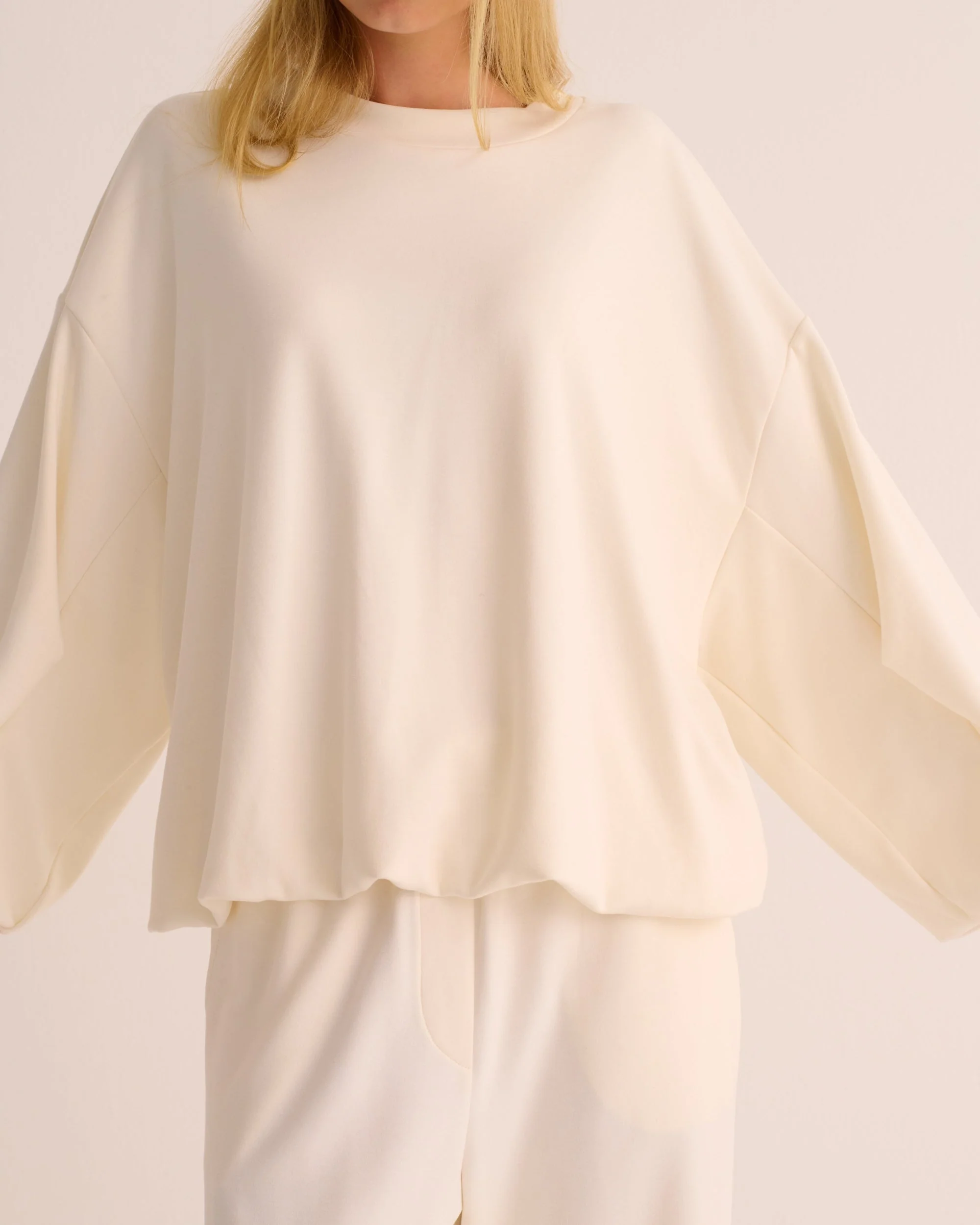 Cloud Dancer Organic Cotton Sweatshirt - Image 3
