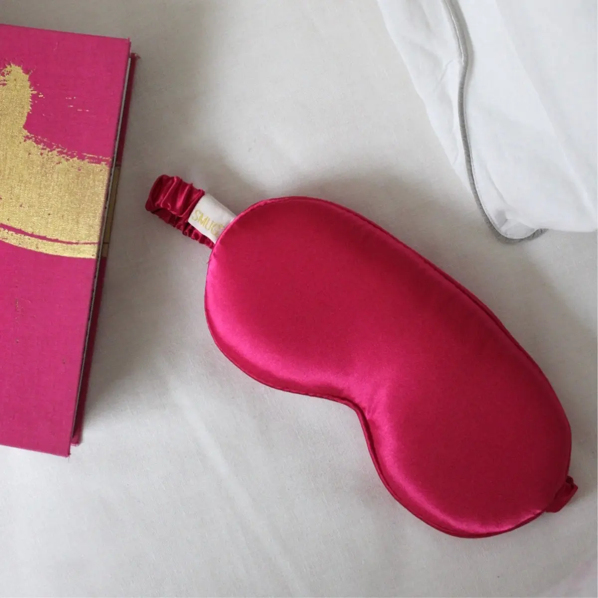 Scarlett Cloud Padded Satin Sleep Mask - Image 2