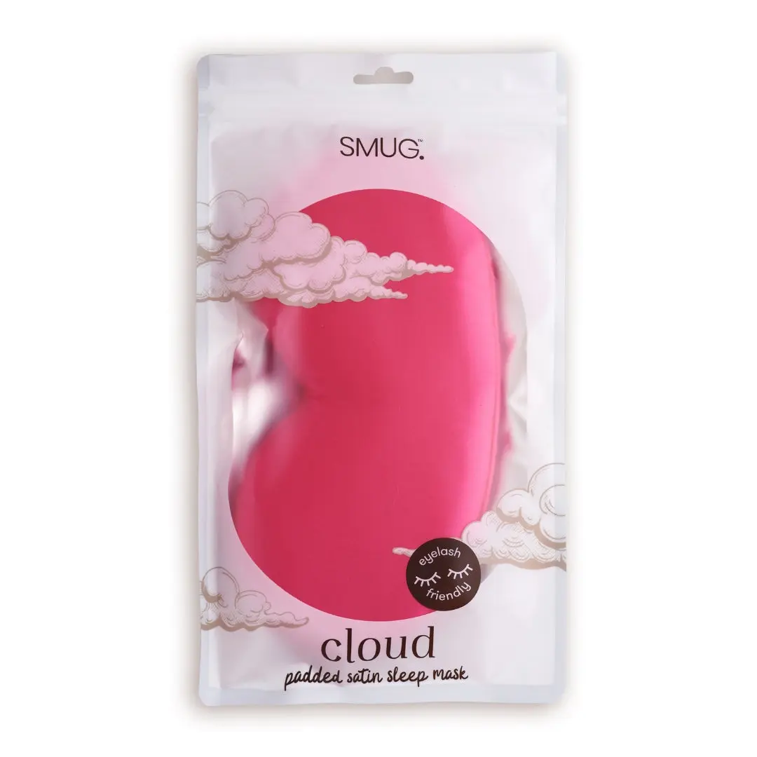 Scarlett Cloud Padded Satin Sleep Mask - Image 4